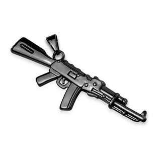 Anhänger Maschinengewehr Gold