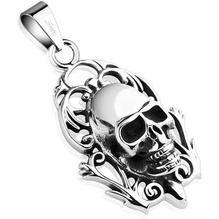Totenkopf Silber