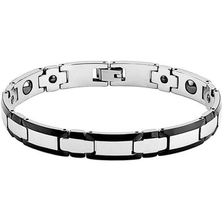 Armband Schwarz Silber