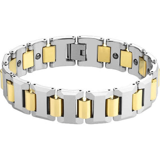Armband Breite Kette Silber Gold