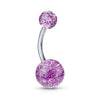 Titan Bauchnabelpiercing Acryl Kugel