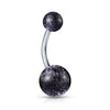 Titan Bauchnabelpiercing Acryl Kugel