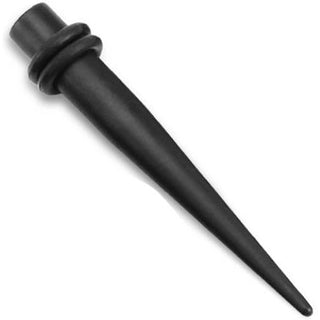 Dehnstab Matt Schwarz O-Ringe Silikon