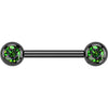 Titan Nippelpiercing Zirkona Innengewinde