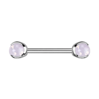 Nippelpiercing Halbedelstein Innengewinde