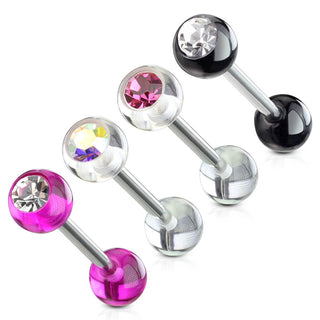 Barbell Ball Zirconia, 4  pieces