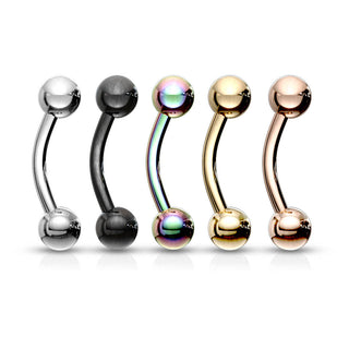 Eyebrow Piercing Ball, 5  pieces