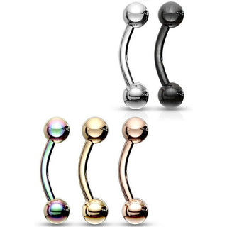 Eyebrow Piercing Ball, 5  pieces