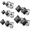 Square Zirconia 5 pairs, 5 s pairs