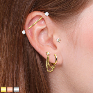 Value Pack Set Labret Barbell Industrial, 3  pieces