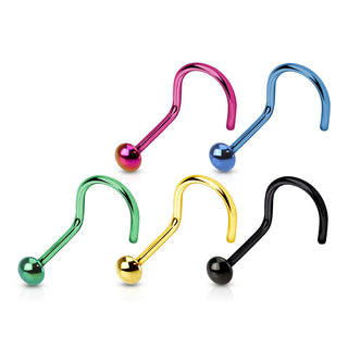 Nose Screw Dome, 5  pieces