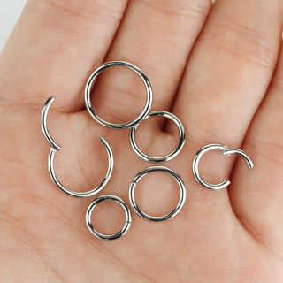 Ring Silver Clicker, 3 s pairs