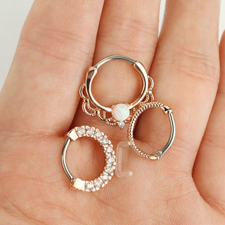 Septum Piercing Set Bendable, 3  pieces