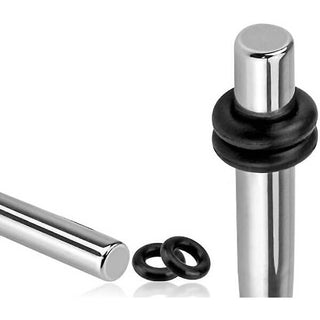 Dehnstab Silber O-Ringe Silikon, 5 Stück