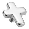 Titanium Top Rounded Edge Cross Internally Threaded