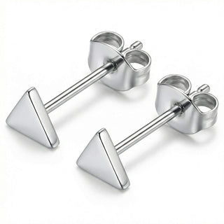 Titanium Earring Triangle Geometric Shape
