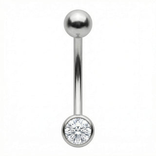Double Round Crystal Bezel