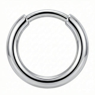 Titanium Earring Round Circle Shape Design